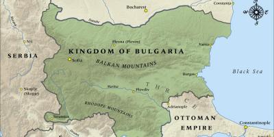 Kort af gamla búlgarska
